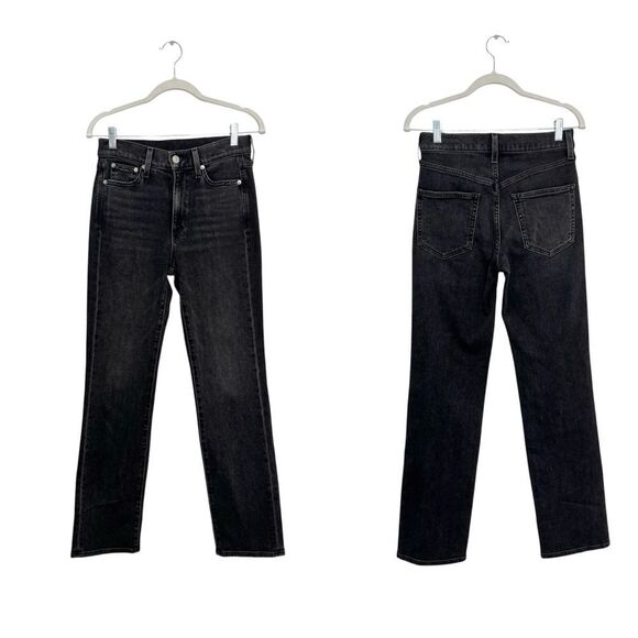 AYR The LaLa Straight Leg jeans in Vintage Black - Picture 7 of 9